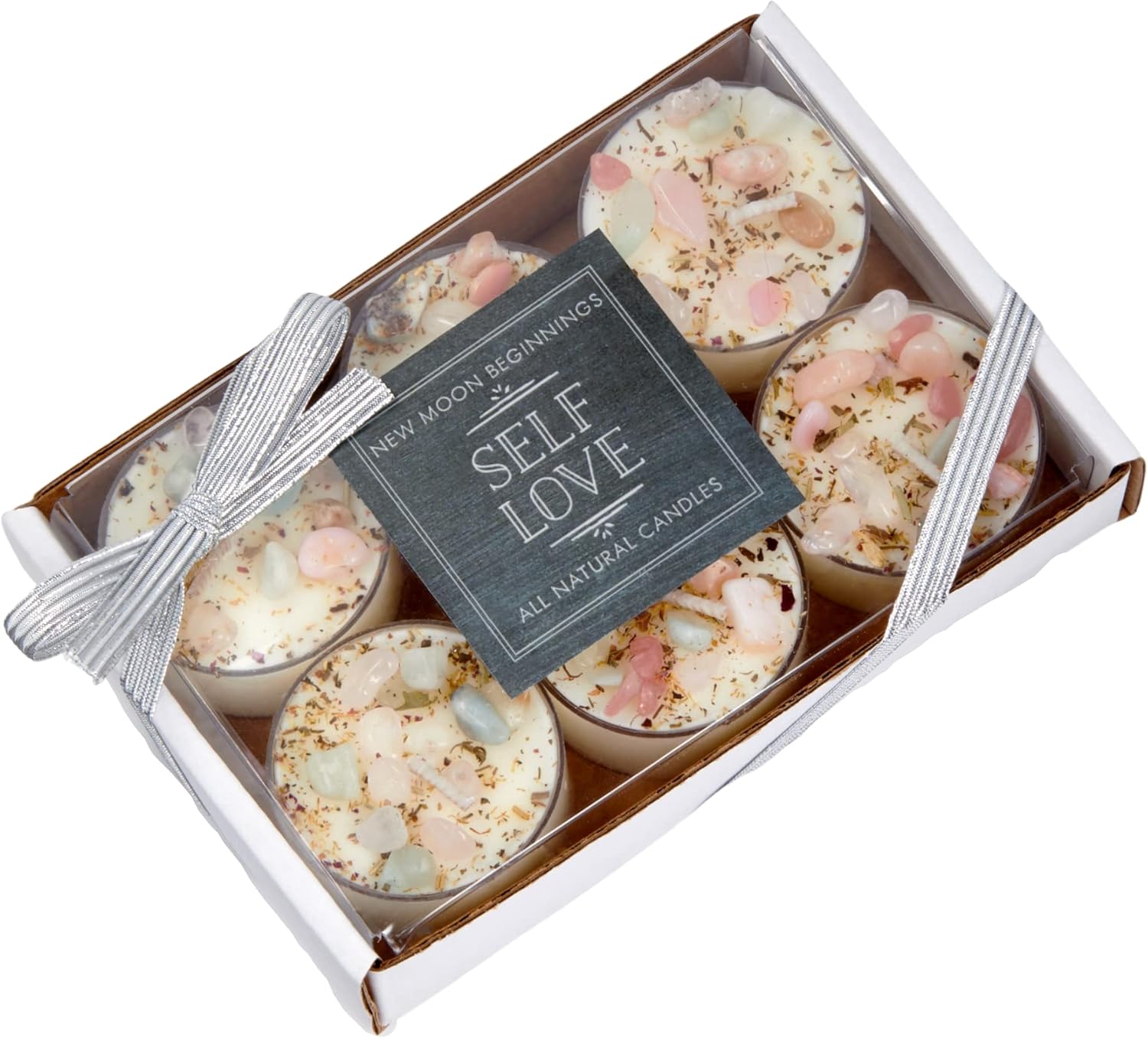 Self Love Candle Set of 6 by New Moon Beginnings