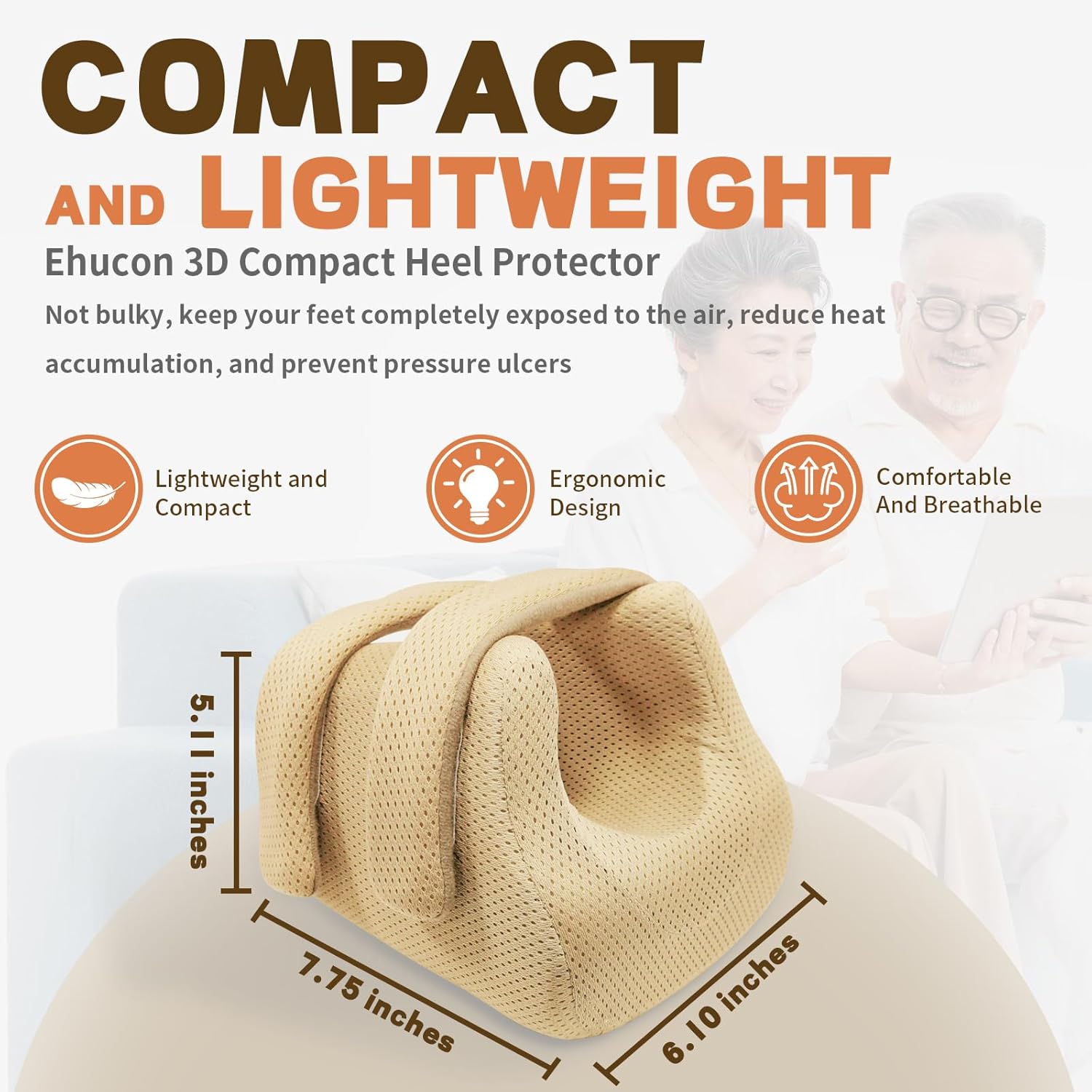 Ehucon 3D Heel Protectors for Pressure Sores