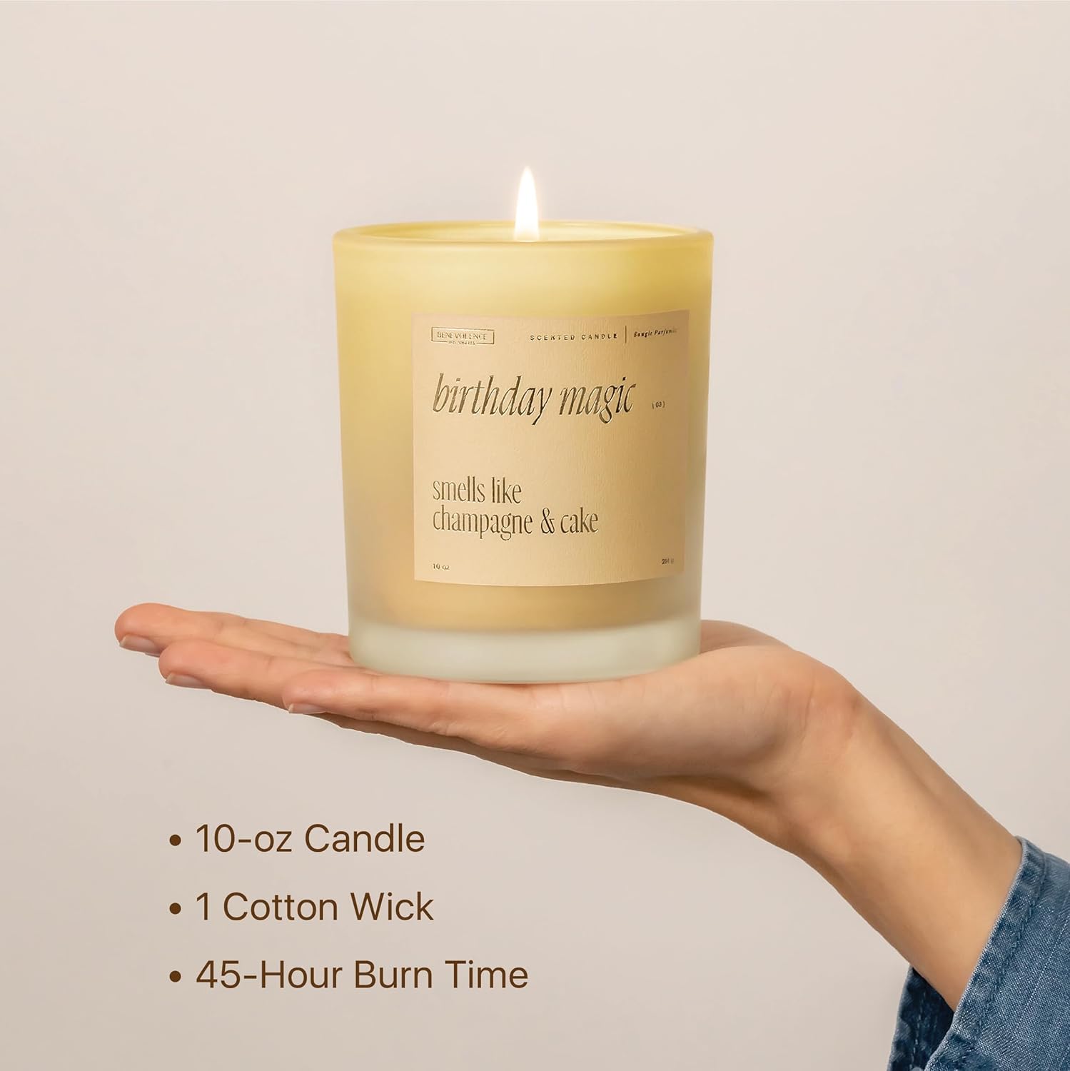 Benevolence LA Birthday Magic Scented Candles 10 oz