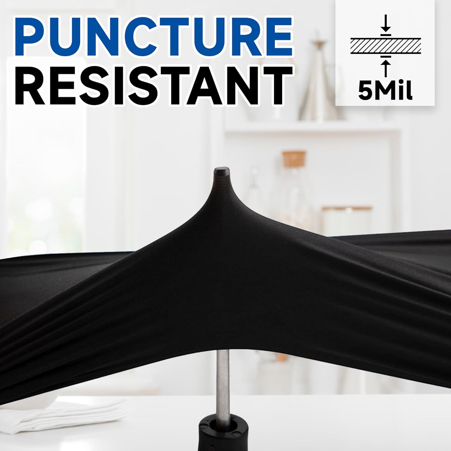 Black Nitrile Disposable Gloves 5 Mil 1000 Count