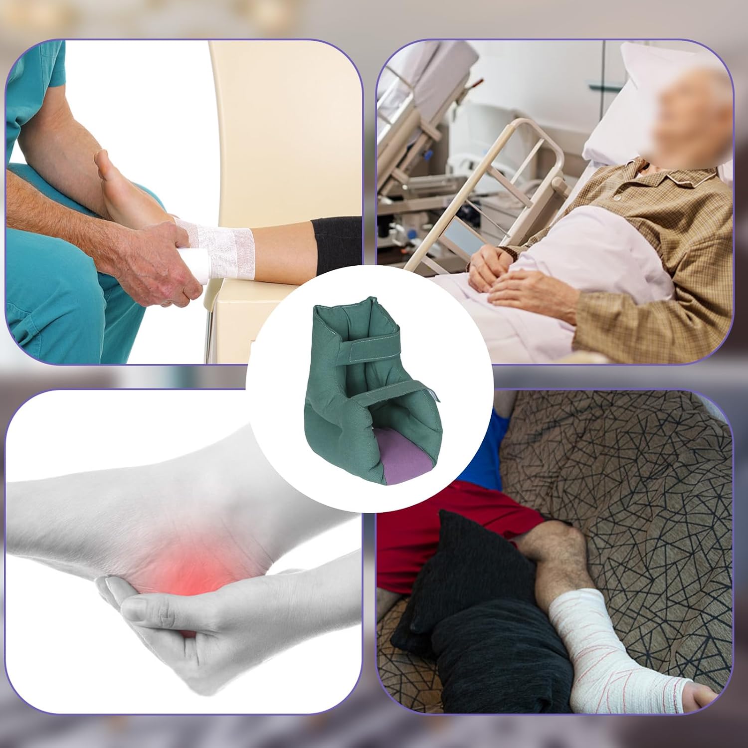 Ehucon Heel Protectors for Pressure Sores Relief
