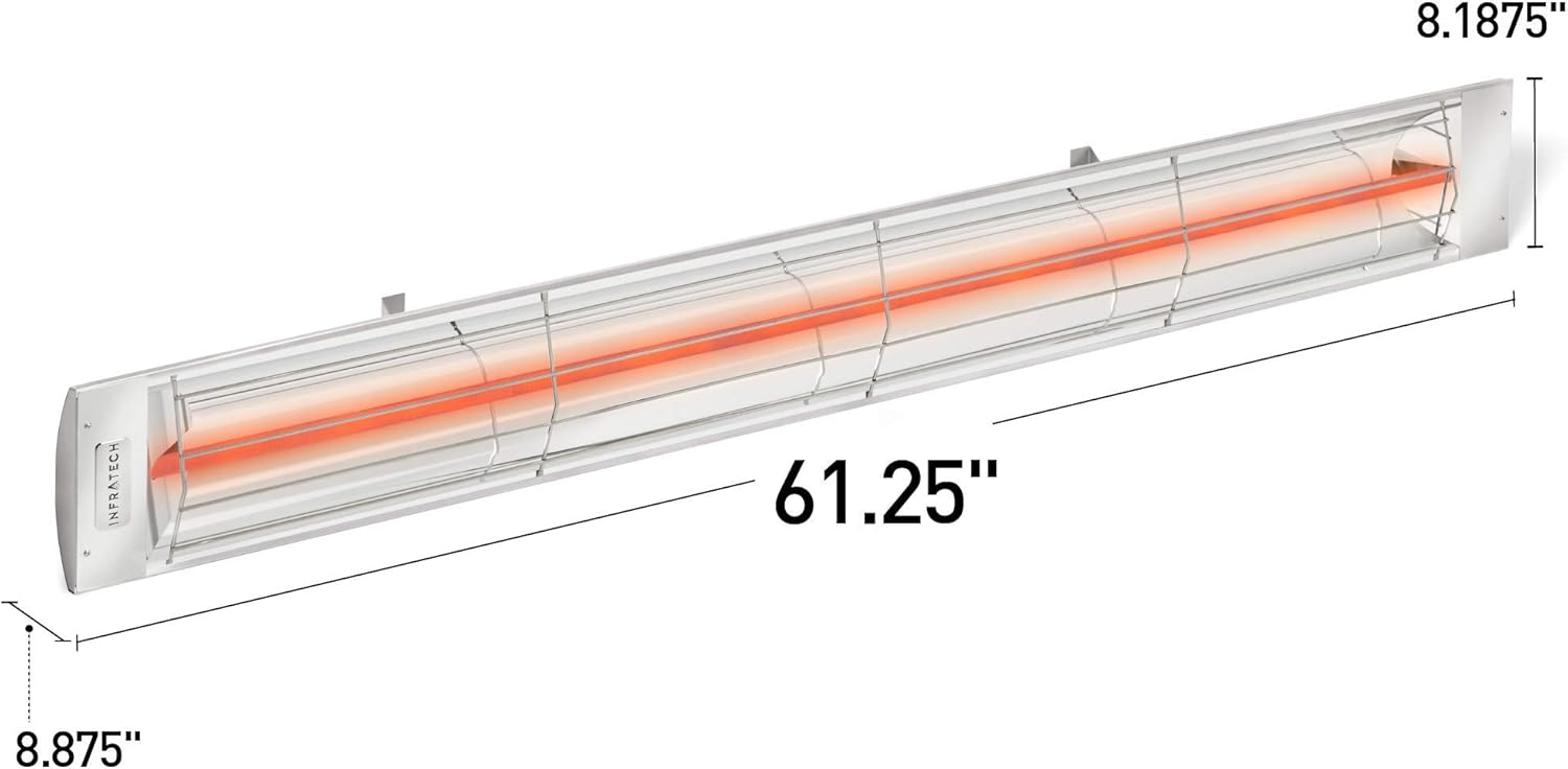 Infratech C-3024 SS Stainless Steel Single Element Heater