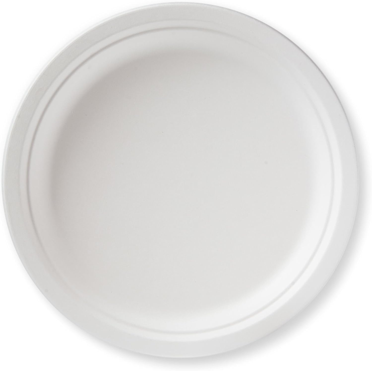 Susty Party 10-Inch Compostable Round Plates 50 Count