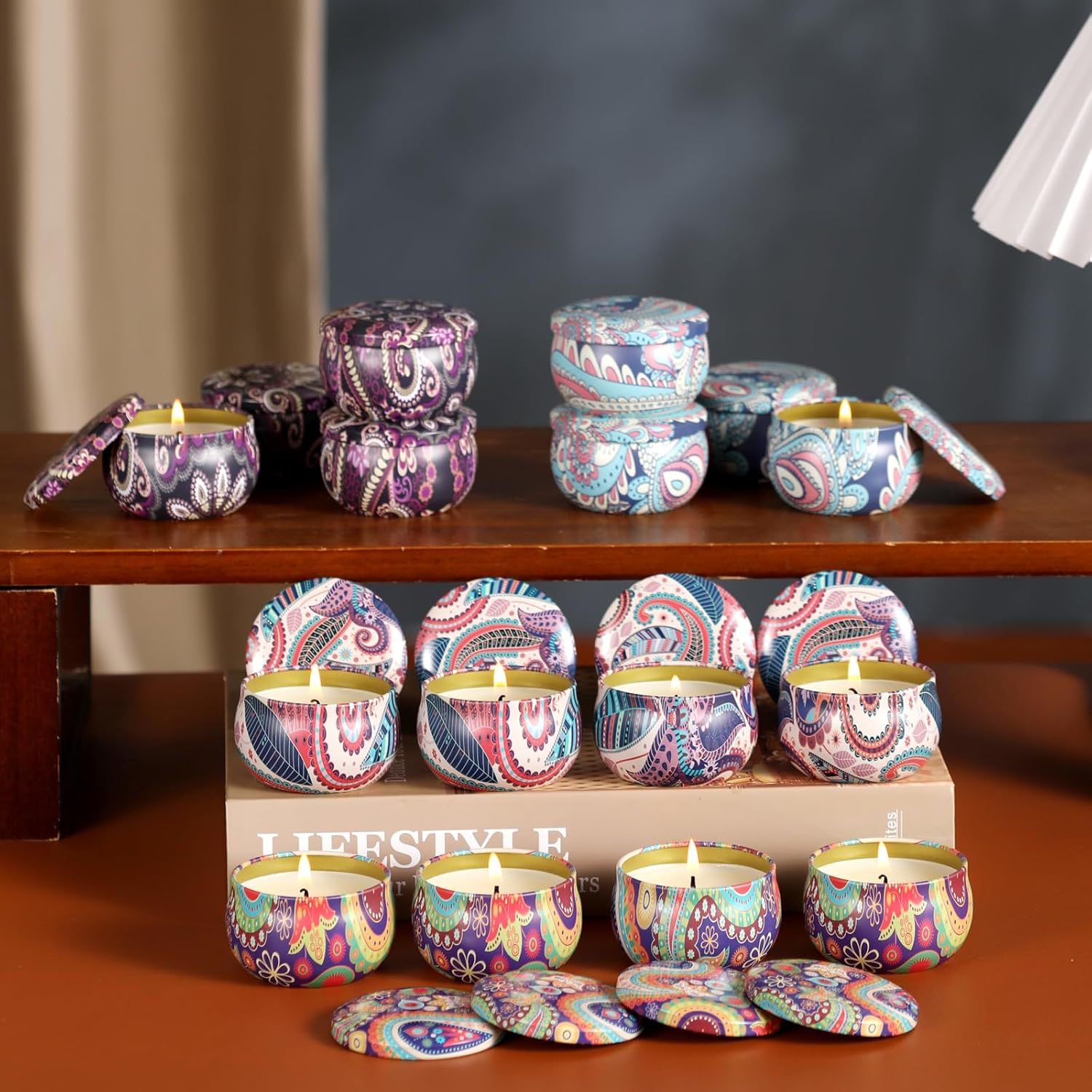 kedtui Scented Candles Gift Set 32 Pack