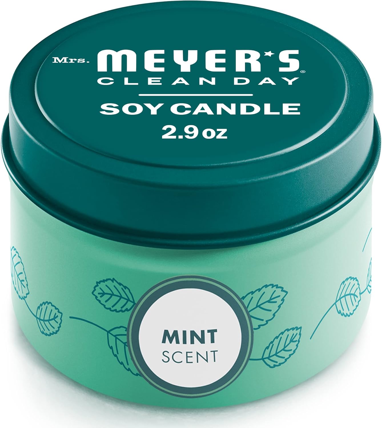 Mrs Meyers Clean Day Mint Soy Candle 12 Hour Burn