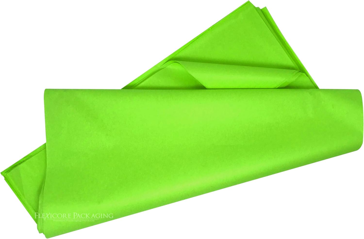 Flexicore Packaging Lime Green Wrapping Tissue Paper 15x20 10 Sheets