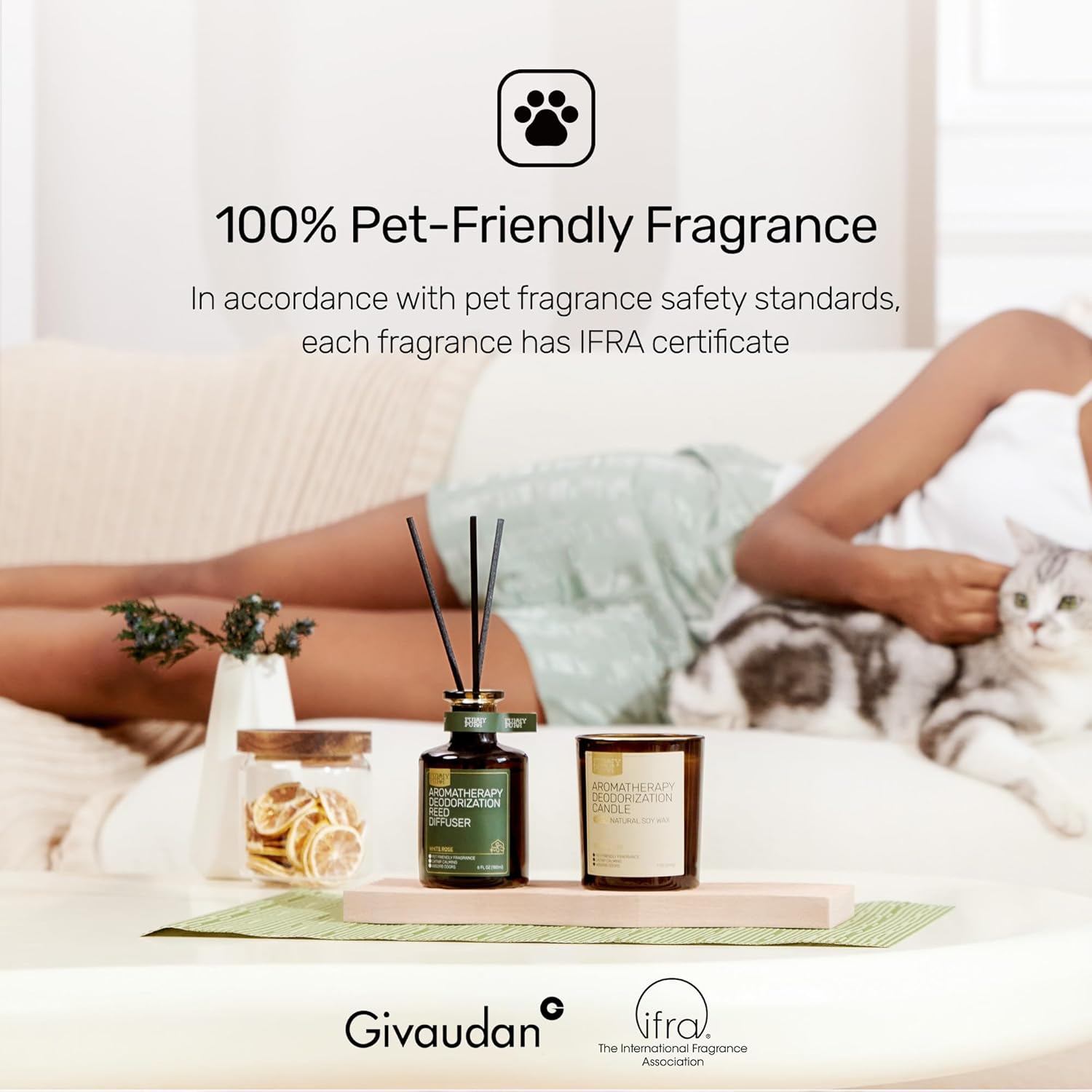 Berry Rum Scented Pet-Friendly Candle