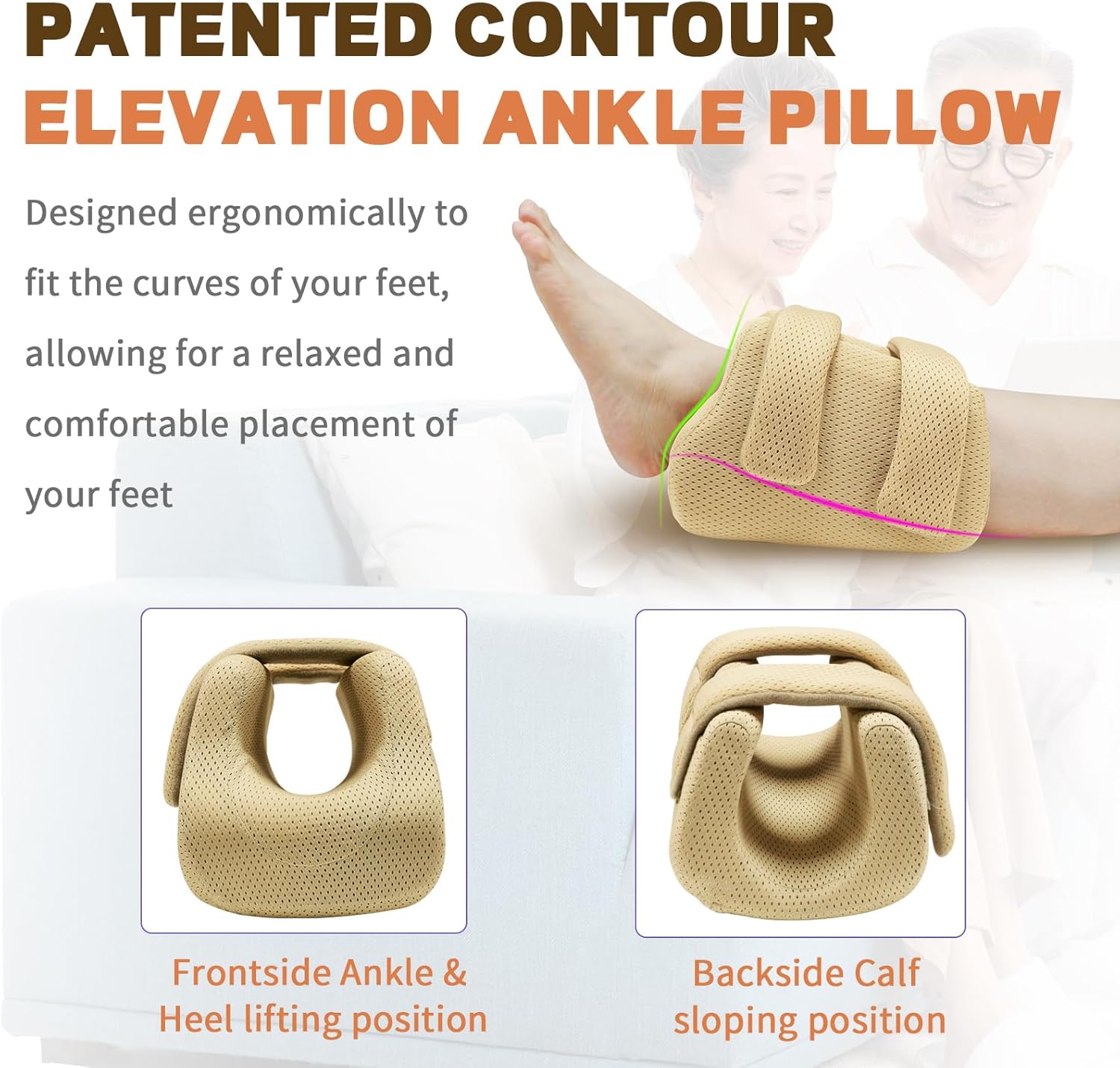 Ehucon 3D Heel Protectors for Pressure Sores