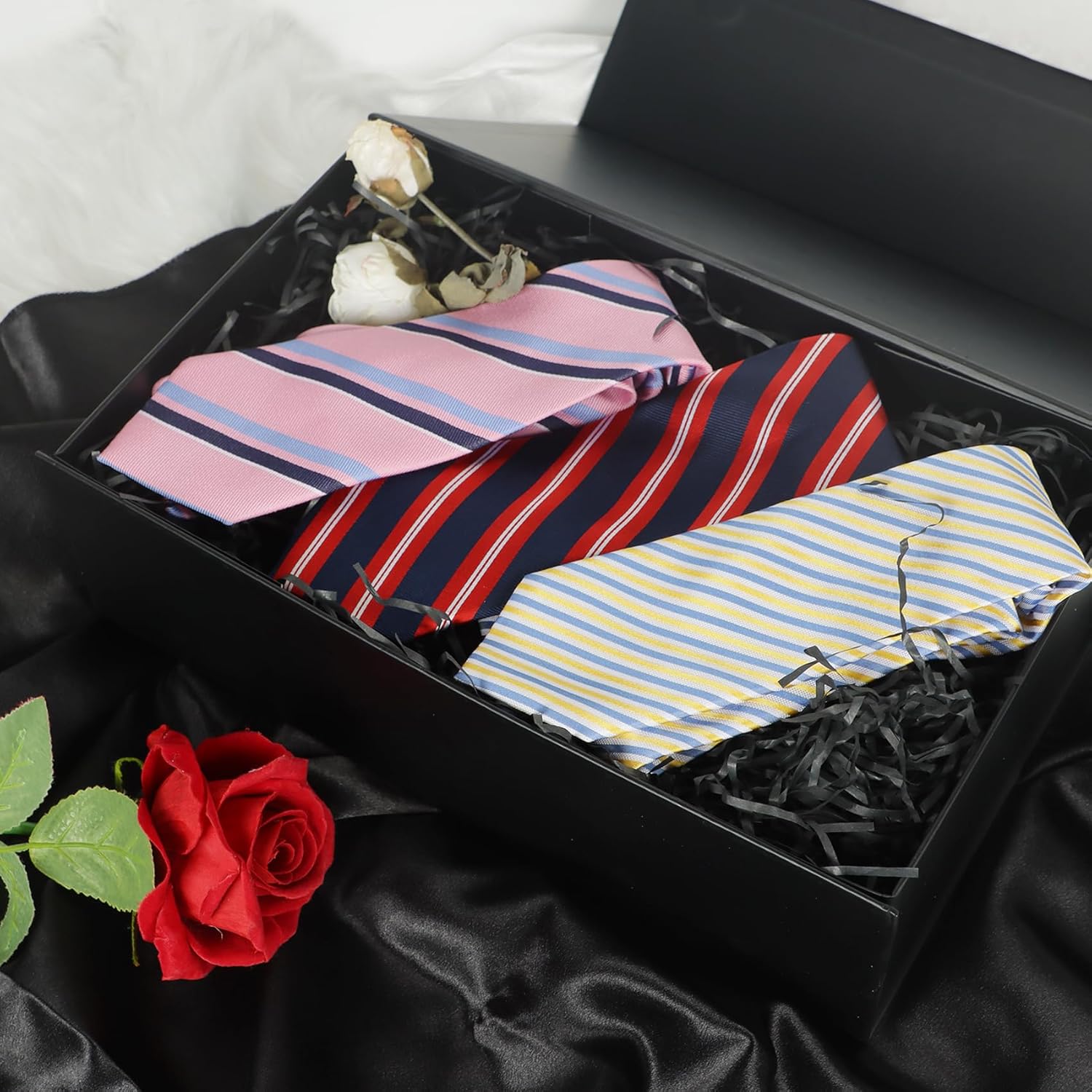 LFBOX Black Magnetic Gift Box 138x83x44 in 1 Pack