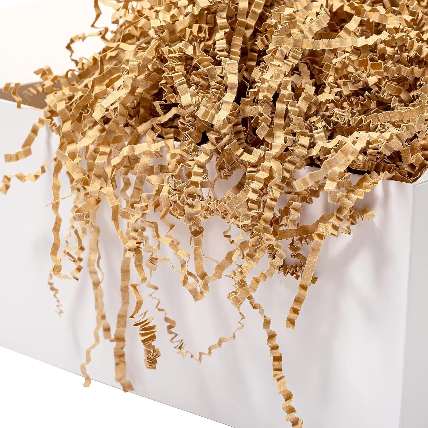 Mefleet Crinkle Cut Paper Shred Filler for Gift Boxes