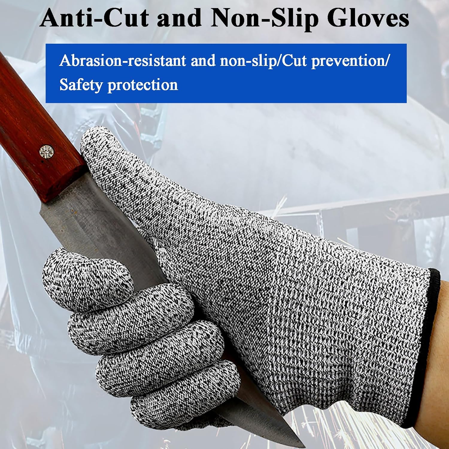 Cut Resistant Gloves for Construction and Kitchen Use