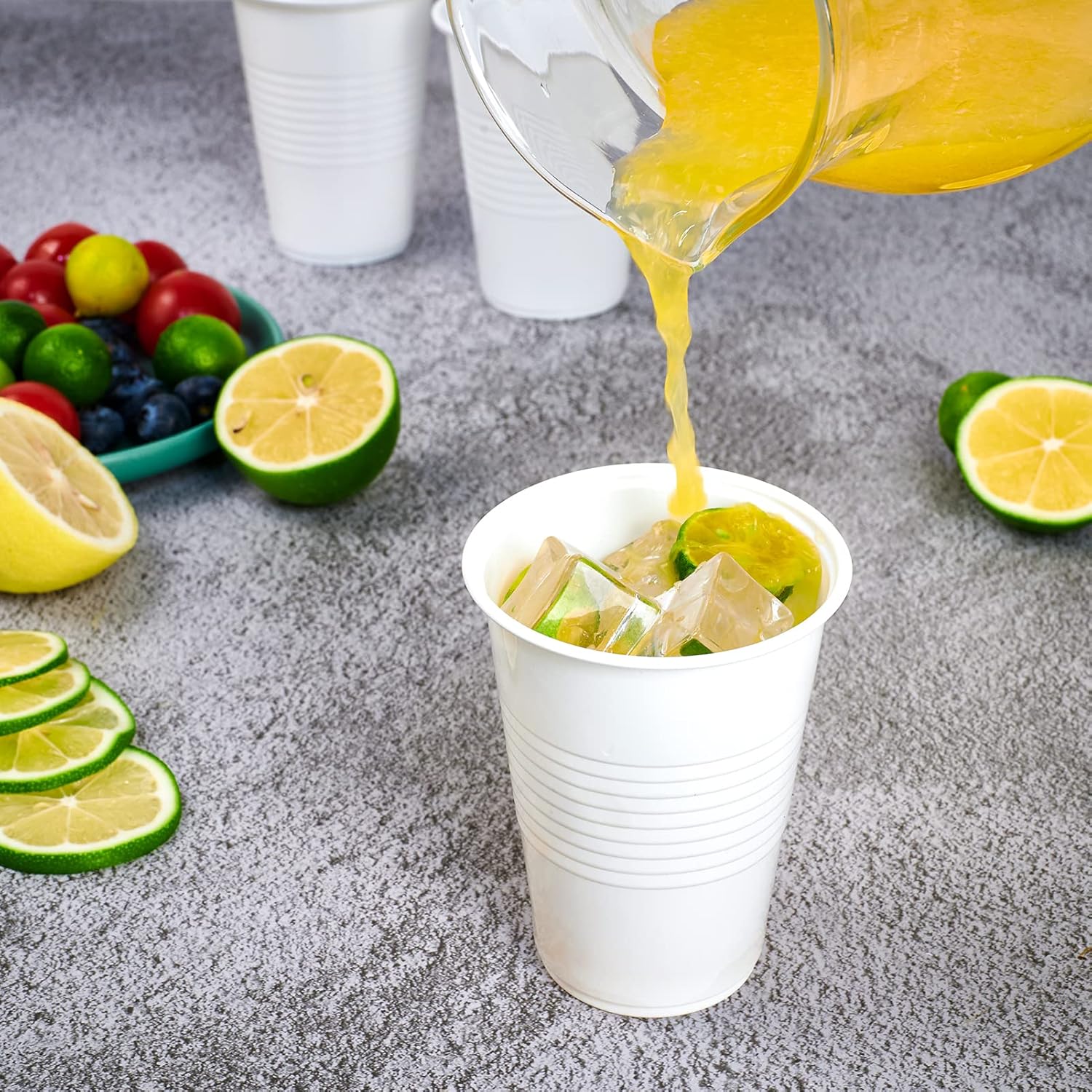 Lilymicky 500 Pack 9 Oz Disposable Cups