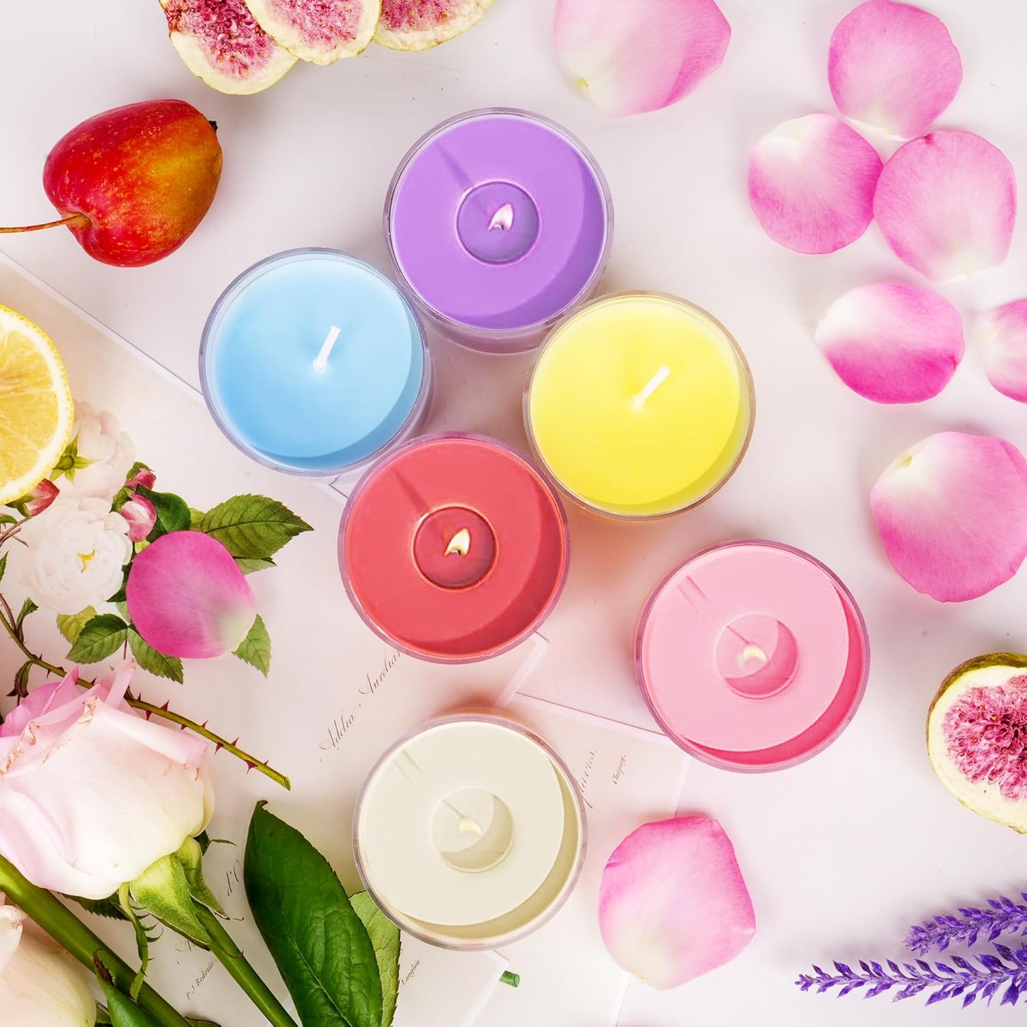 12 Pack Scented Candles for Home and Gifts