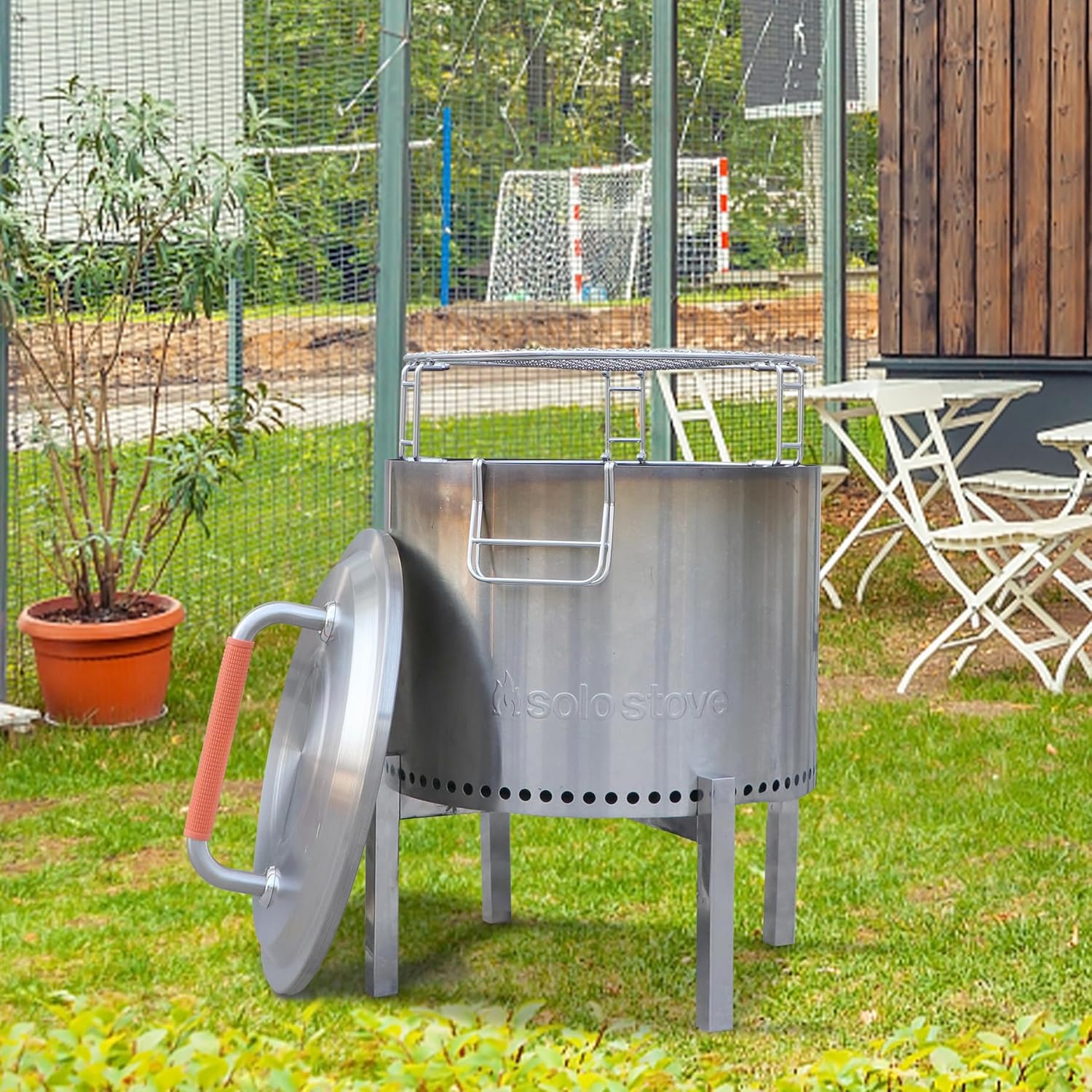 Adjustable Fire Pit Stand For Solo Stove Fire Pits