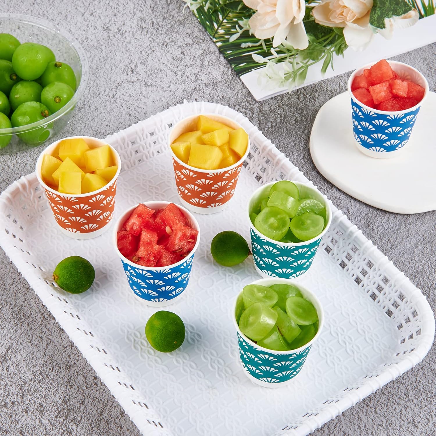 JollyPack 600 Pack 3 oz Disposable Paper Cups