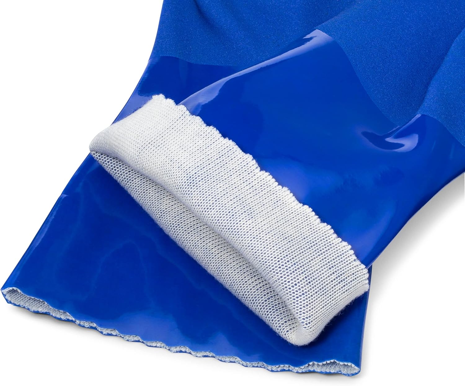 2 Paris Ultimate Rubber PVC Gloves with Cotton Lining
