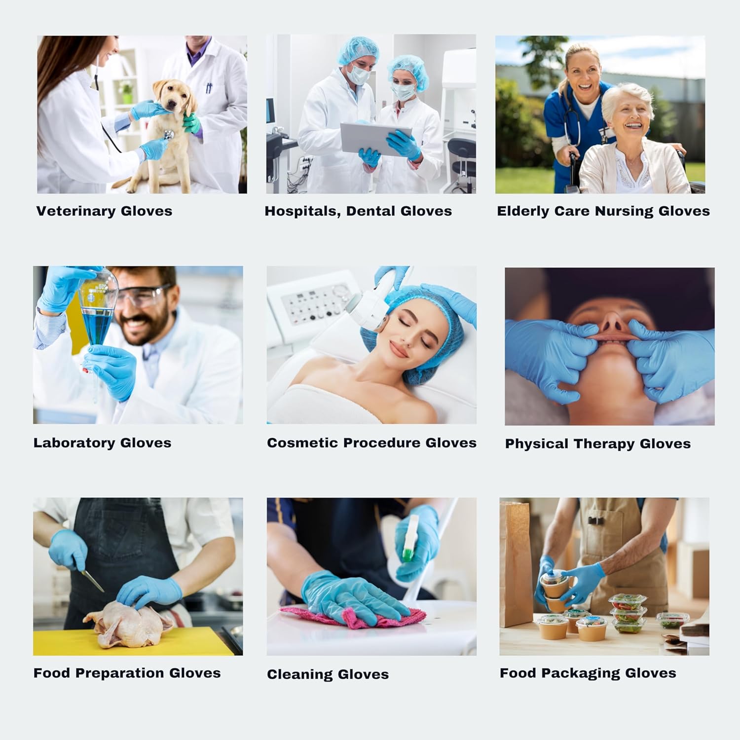 CORE Gloves 95-12 In Cuff Nitrile Gloves