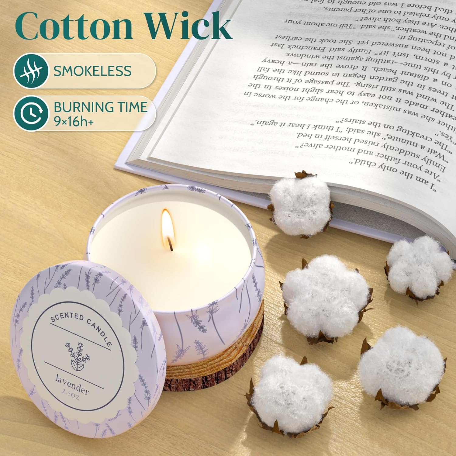 WarmEmbrace Scented Candle Set of 9