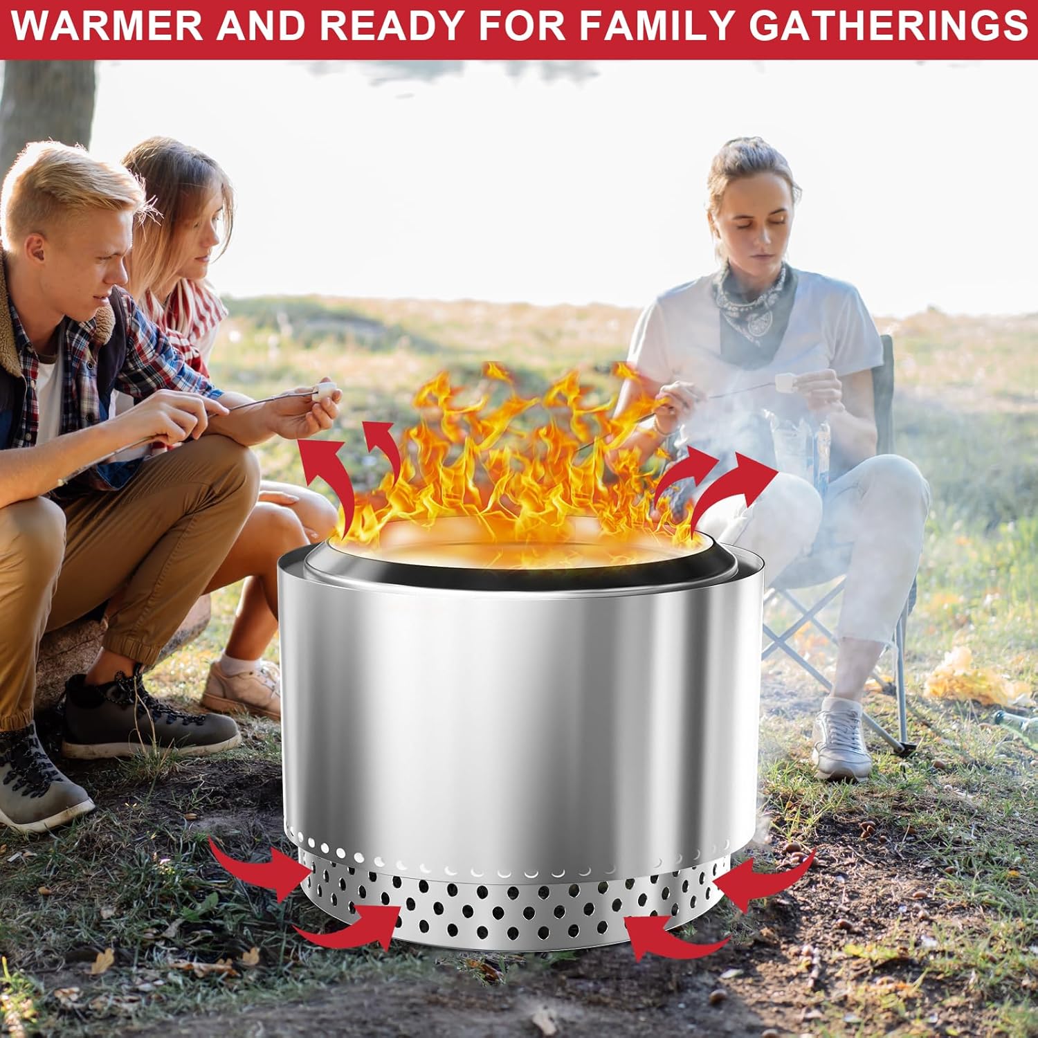 Fire Pit Stand for Solo Stove Bonfire 195 Inch