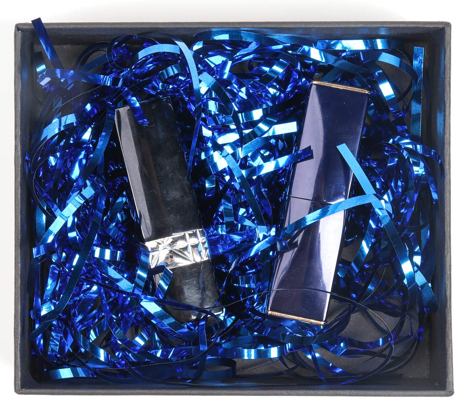 Zwish Sparkly Iridescent Crinkle Filler Film - Blue