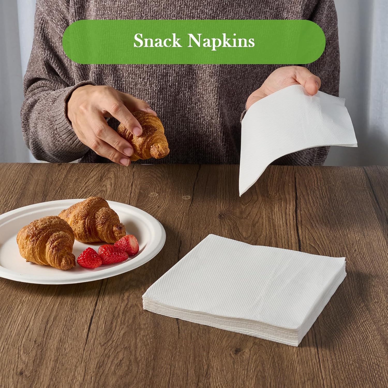 ECOLipak 250 Count Disposable Napkins