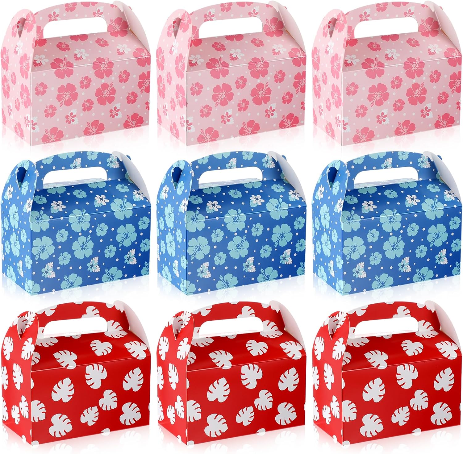 Marspark 24 Pack Cartoon Gift Boxes with Handles