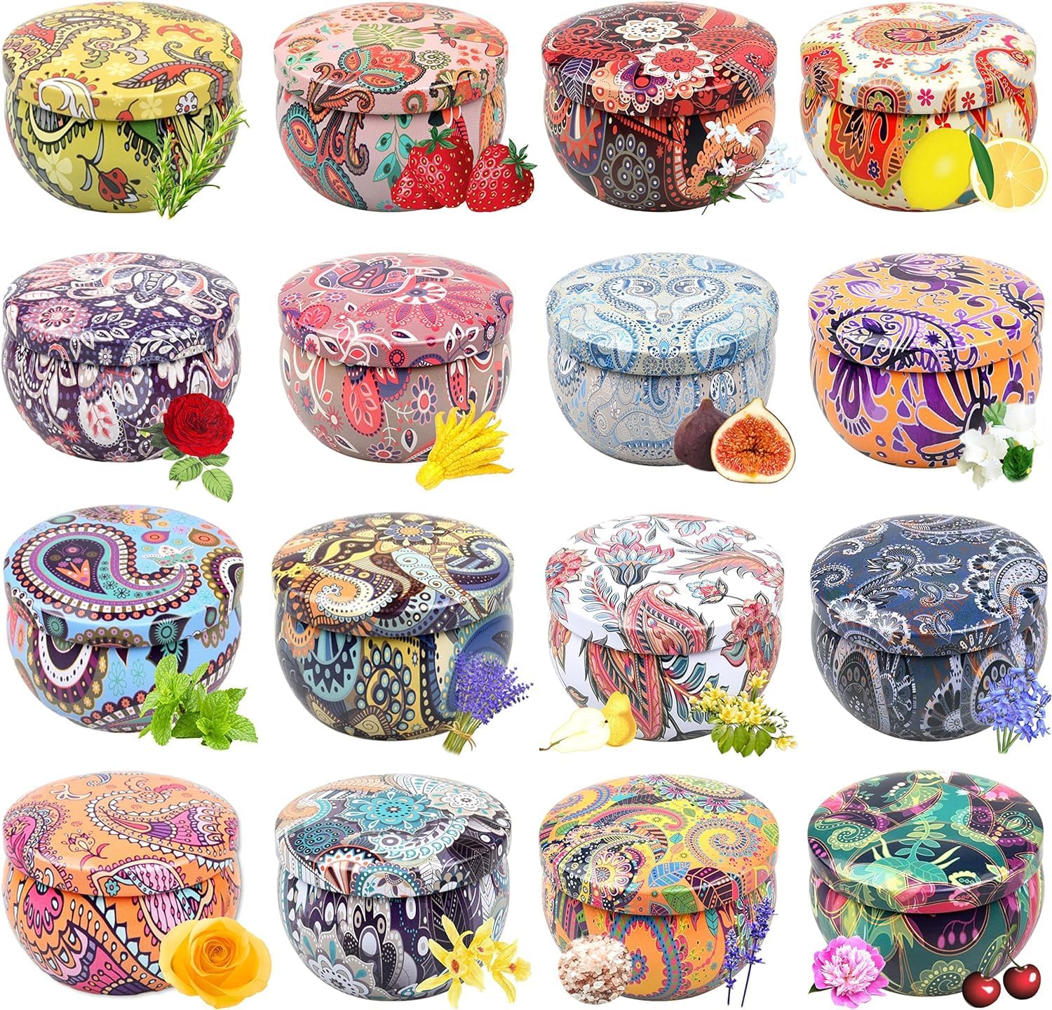 Howemon Scented Candles Gift Set - 16 Pack