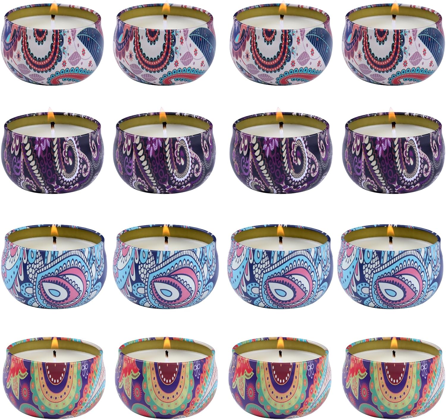 kedtui Scented Candles Gift Set 32 Pack