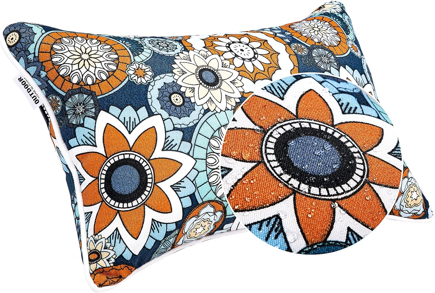 JMGBird 12x20 Inch Outdoor Lumbar Pillows Pack of 2