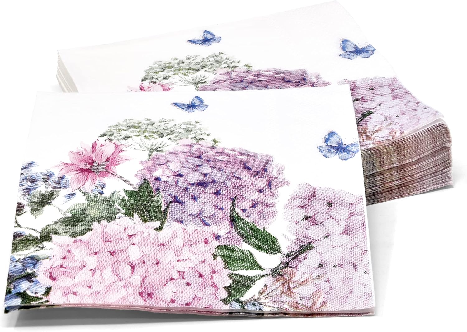 Gift Boutique 150 Hydrangea Flower Napkins