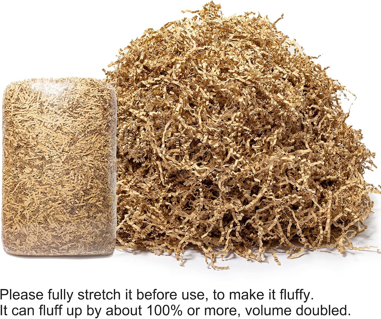 Mefleet Crinkle Cut Paper Shred Filler for Gift Boxes