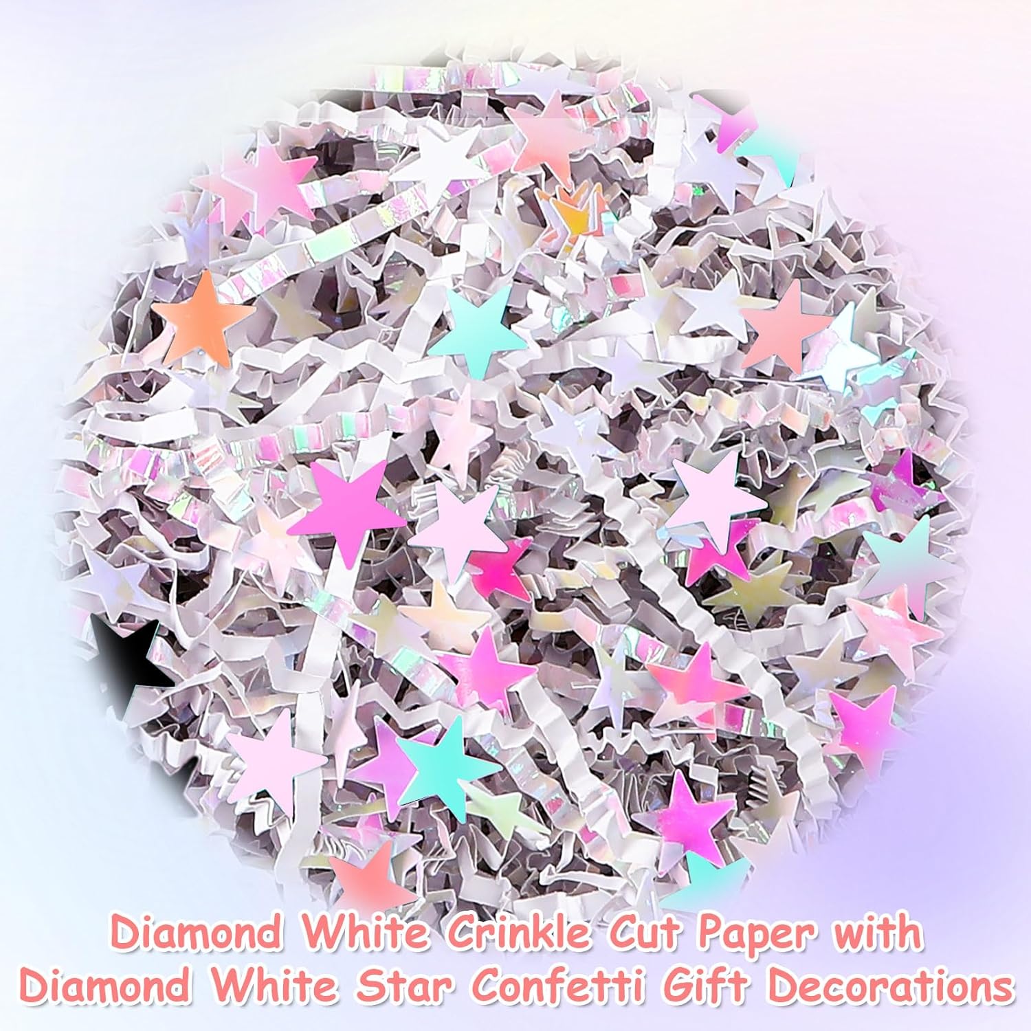 Jansun Diamond White Crinkle Paper Filler Set