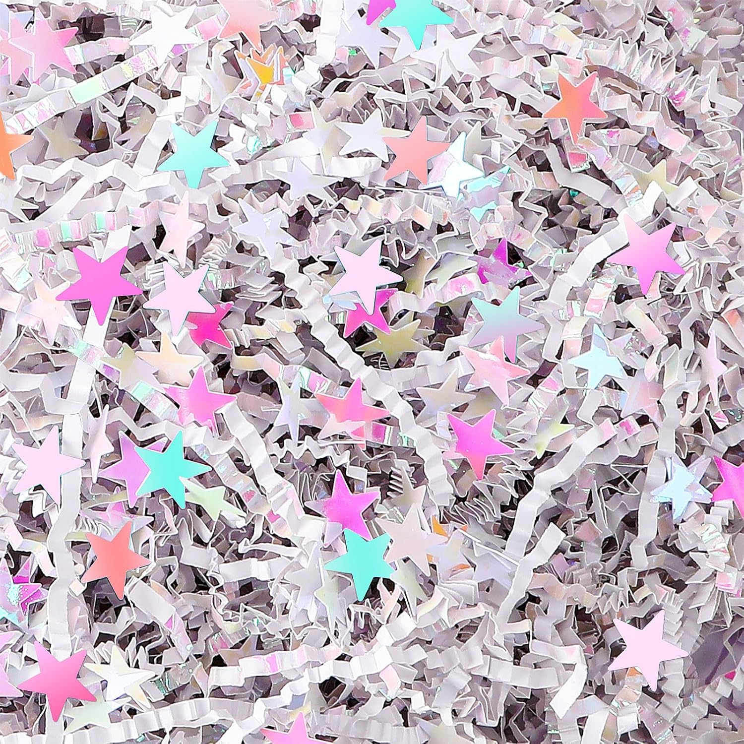 Jansun Diamond White Crinkle Paper Filler Set