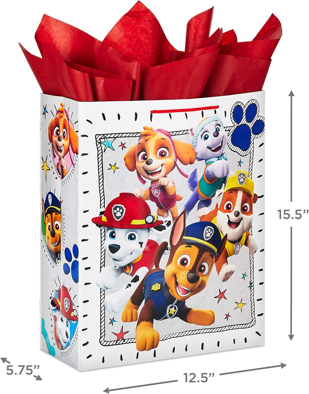 Hallmark 15 Inch Extra Large Paw Patrol Gift Bag