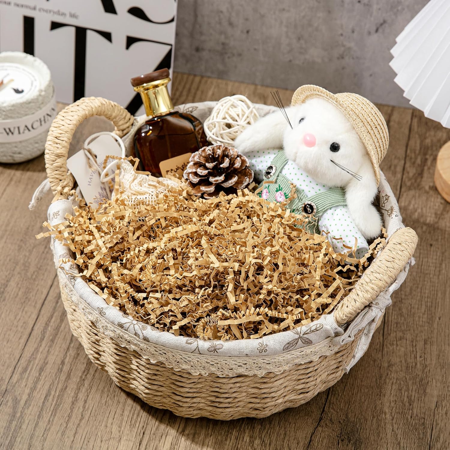 Mefleet Crinkle Cut Paper Shred Filler for Gift Boxes