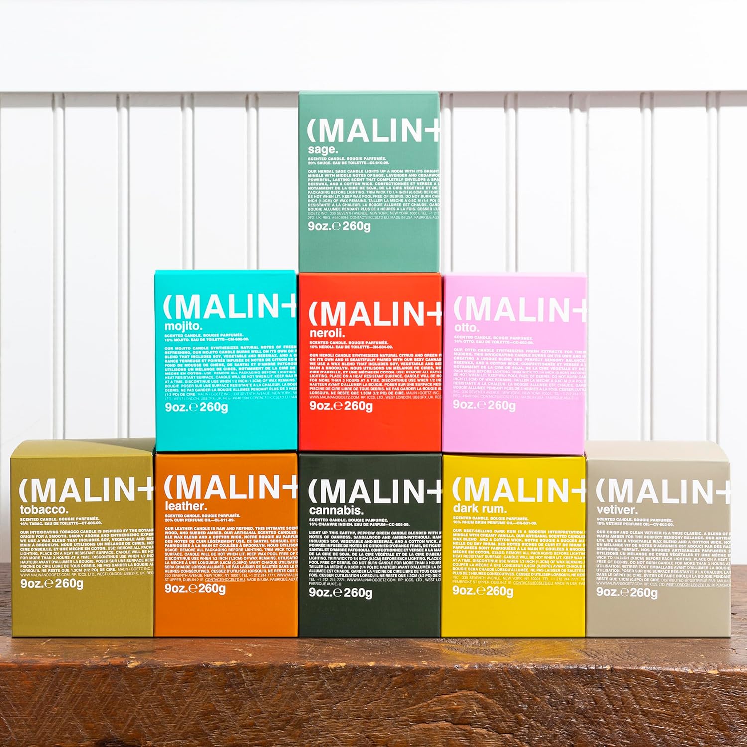 MalinGoetz Luxury Wax Blend Candles Gift Set